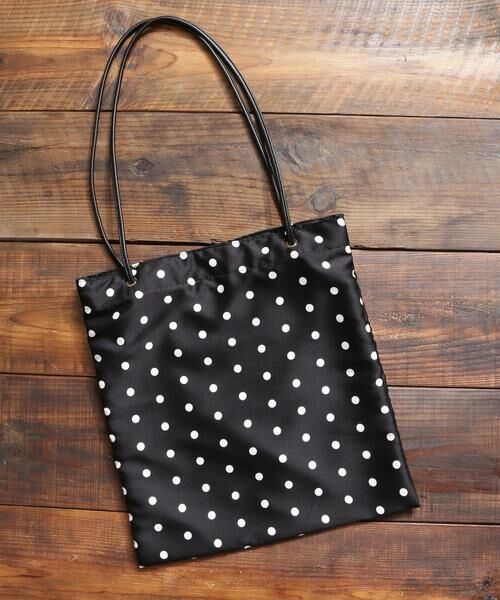 **N.Natural Beauty Basic / エヌ ナチュラルビューティーベーシック トートバッグ | 水玉トートバッグ | 詳細11