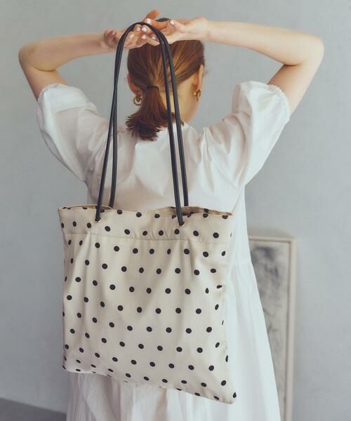 **N.Natural Beauty Basic / エヌ ナチュラルビューティーベーシック トートバッグ | 水玉トートバッグ | 詳細16