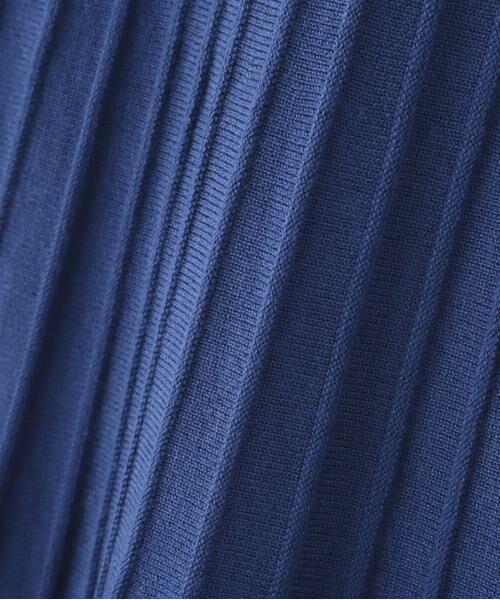 **N.Natural Beauty Basic / エヌ ナチュラルビューティーベーシック ワンピース | ボートネックニットセットアップ | 詳細5