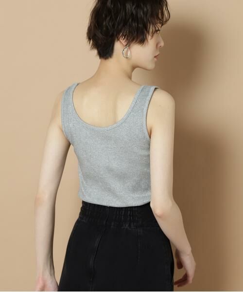 ＊＊N.Natural Beauty Basic / エヌ ナチュラルビューティーベーシック カットソー | ラメタンクトップ | 詳細4