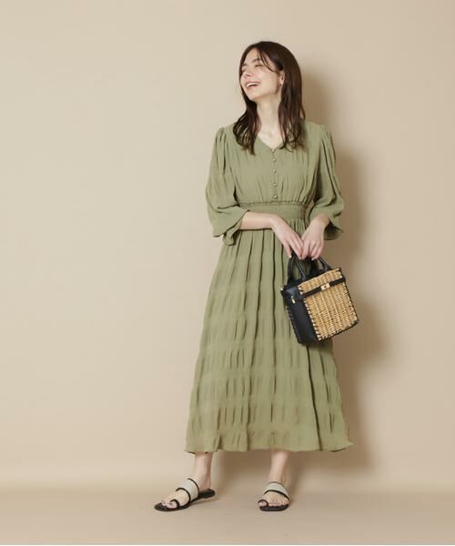 ＊＊N.Natural Beauty Basic / エヌ ナチュラルビューティーベーシック ワンピース | マジョリカプリーツワンピース | 詳細2