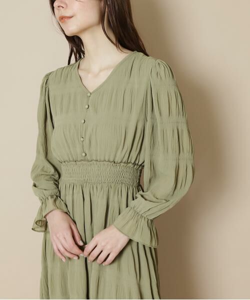 ＊＊N.Natural Beauty Basic / エヌ ナチュラルビューティーベーシック ワンピース | マジョリカプリーツワンピース | 詳細6