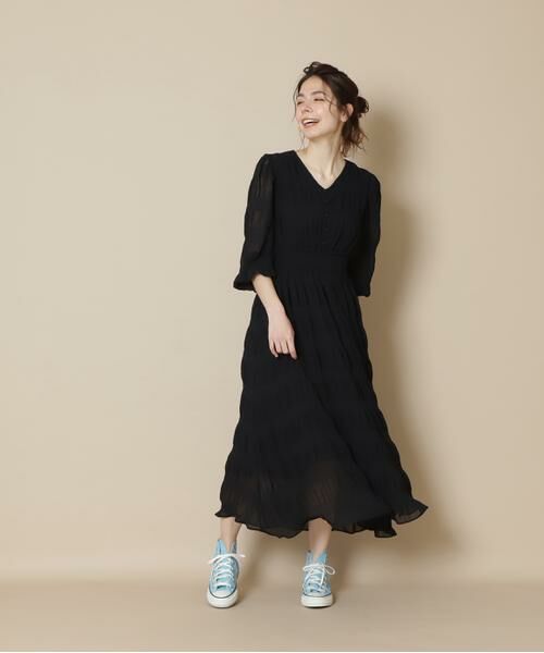 ＊＊N.Natural Beauty Basic / エヌ ナチュラルビューティーベーシック ワンピース | マジョリカプリーツワンピース | 詳細9