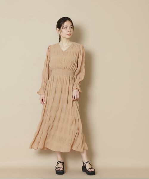 ＊＊N.Natural Beauty Basic / エヌ ナチュラルビューティーベーシック ワンピース | マジョリカプリーツワンピース | 詳細14