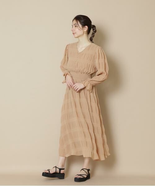 ＊＊N.Natural Beauty Basic / エヌ ナチュラルビューティーベーシック ワンピース | マジョリカプリーツワンピース | 詳細15