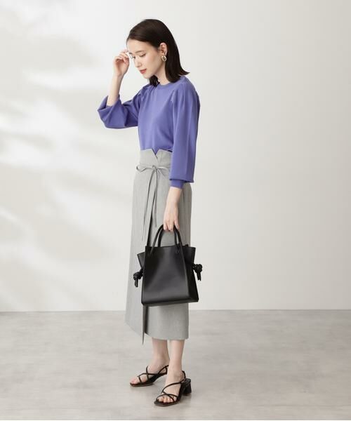 ＊＊N.Natural Beauty Basic / エヌ ナチュラルビューティーベーシック ニット・セーター | 総針パフスリーブニット | 詳細17