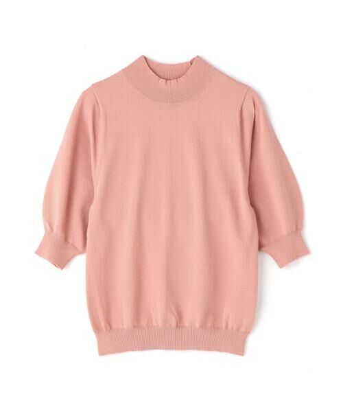 ＊＊N.Natural Beauty Basic / エヌ ナチュラルビューティーベーシック ニット・セーター | プレーティング天竺ボトルネックパフ袖ニット | 詳細15