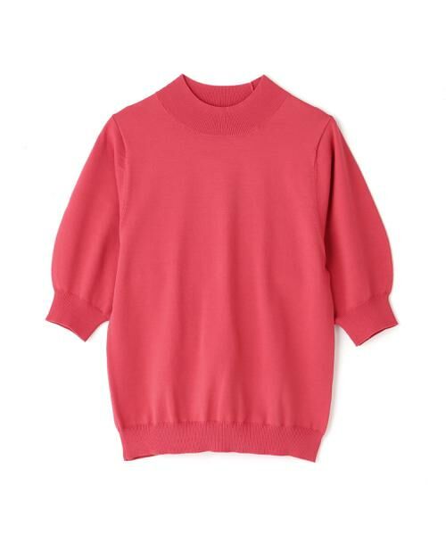 ＊＊N.Natural Beauty Basic / エヌ ナチュラルビューティーベーシック ニット・セーター | プレーティング天竺ボトルネックパフ袖ニット | 詳細22