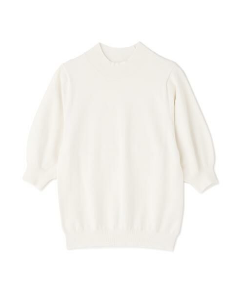 ＊＊N.Natural Beauty Basic / エヌ ナチュラルビューティーベーシック ニット・セーター | プレーティング天竺ボトルネックパフ袖ニット | 詳細27