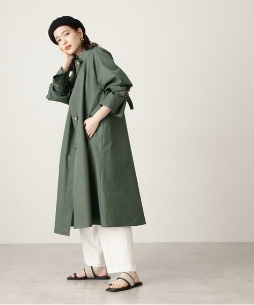 ＊＊N.Natural Beauty Basic / エヌ ナチュラルビューティーベーシック アウター | ラグランステンカラーコート | 詳細3