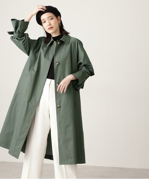 ＊＊N.Natural Beauty Basic / エヌ ナチュラルビューティーベーシック アウター | ラグランステンカラーコート | 詳細4