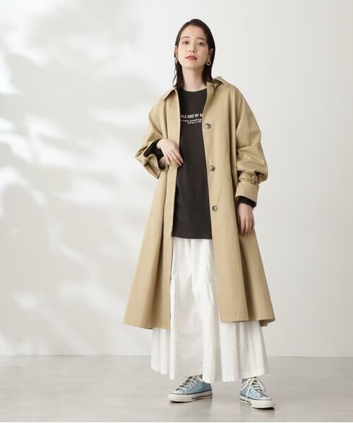 ＊＊N.Natural Beauty Basic / エヌ ナチュラルビューティーベーシック アウター | ラグランステンカラーコート | 詳細9