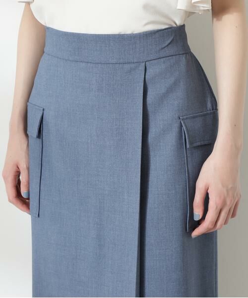＊＊N.Natural Beauty Basic / エヌ ナチュラルビューティーベーシック スカート | フラップポケットタイトスカート《S Size Line》 | 詳細9