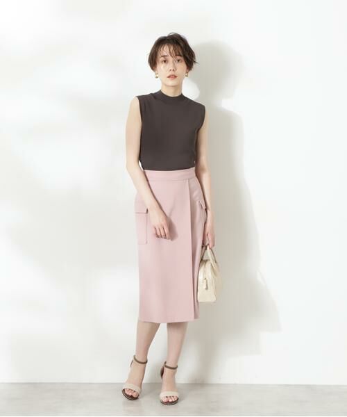 ＊＊N.Natural Beauty Basic / エヌ ナチュラルビューティーベーシック スカート | フラップポケットタイトスカート《S Size Line》 | 詳細15