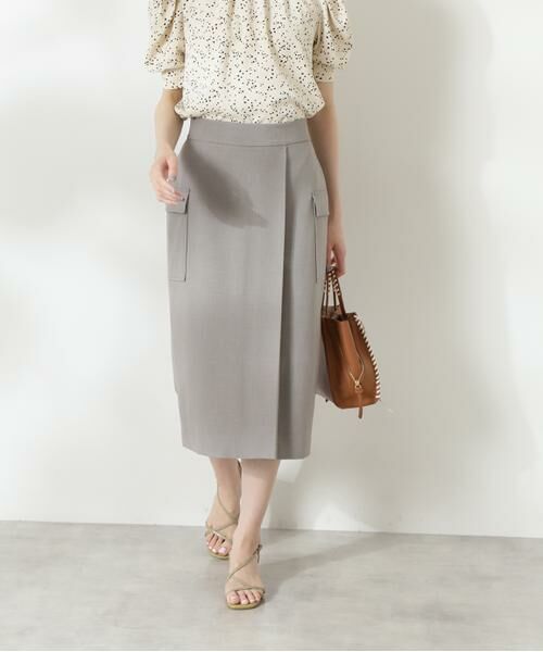 ＊＊N.Natural Beauty Basic / エヌ ナチュラルビューティーベーシック スカート | フラップポケットタイトスカート《S Size Line》 | 詳細22