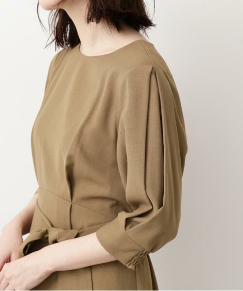 ＊＊N.Natural Beauty Basic / エヌ ナチュラルビューティーベーシック ワンピース | サッシュベルト付ワンピース | 詳細22