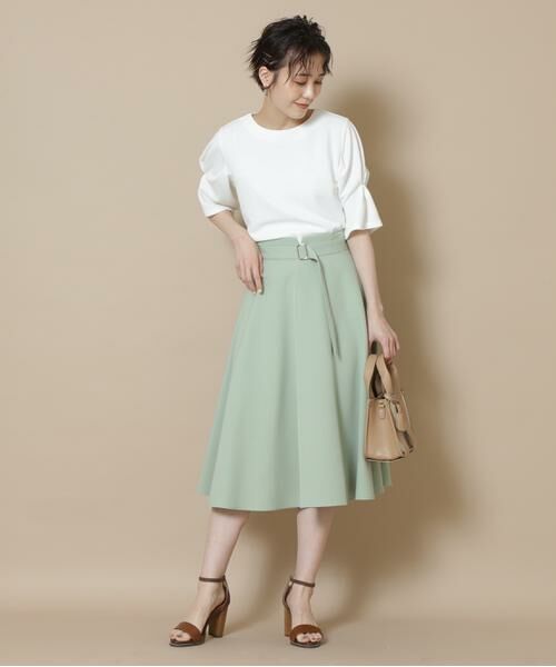 ＊＊N.Natural Beauty Basic / エヌ ナチュラルビューティーベーシック カットソー | パワーショルダーカットソー | 詳細3