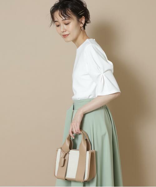 ＊＊N.Natural Beauty Basic / エヌ ナチュラルビューティーベーシック カットソー | パワーショルダーカットソー | 詳細5