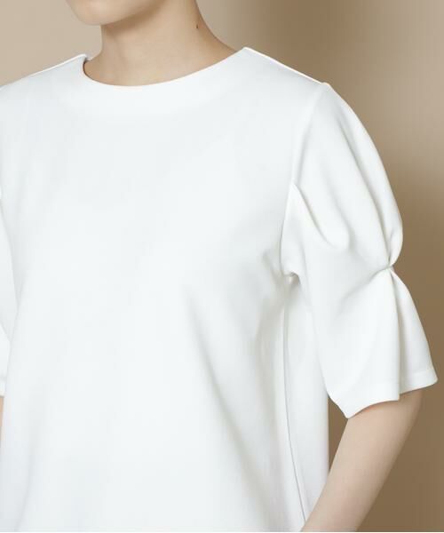 ＊＊N.Natural Beauty Basic / エヌ ナチュラルビューティーベーシック カットソー | パワーショルダーカットソー | 詳細6