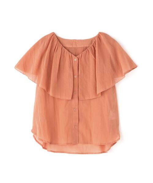 ＊＊N.Natural Beauty Basic / エヌ ナチュラルビューティーベーシック シャツ・ブラウス | コットンシフォンケープブラウス | 詳細11