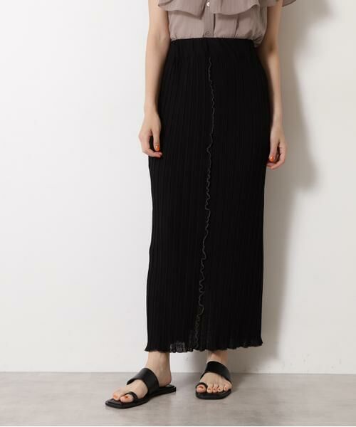＊＊N.Natural Beauty Basic / エヌ ナチュラルビューティーベーシック スカート | カットプリーツタイトスカート | 詳細5