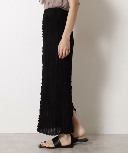 ＊＊N.Natural Beauty Basic / エヌ ナチュラルビューティーベーシック スカート | カットプリーツタイトスカート | 詳細7