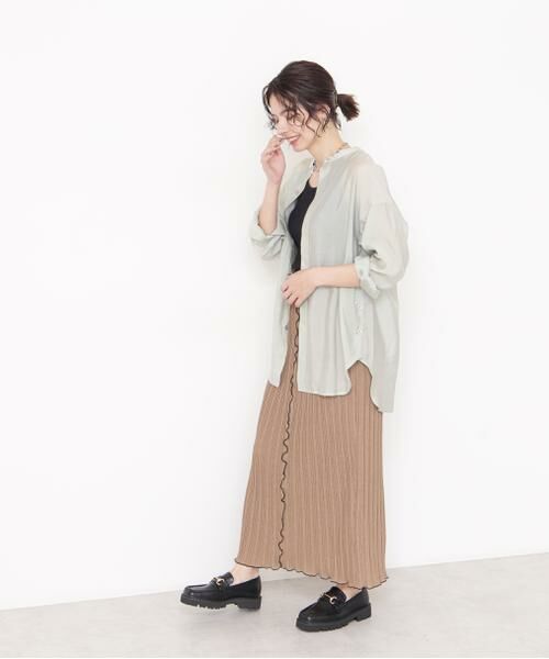 ＊＊N.Natural Beauty Basic / エヌ ナチュラルビューティーベーシック スカート | カットプリーツタイトスカート | 詳細16