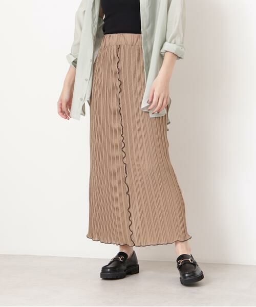 ＊＊N.Natural Beauty Basic / エヌ ナチュラルビューティーベーシック スカート | カットプリーツタイトスカート | 詳細17