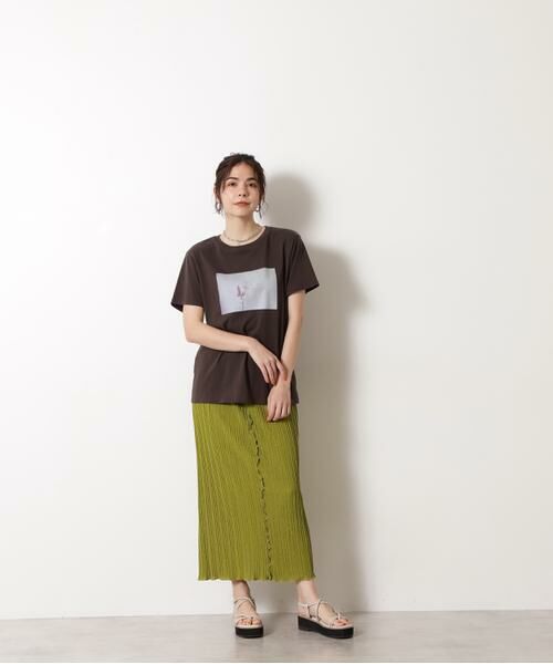 ＊＊N.Natural Beauty Basic / エヌ ナチュラルビューティーベーシック スカート | カットプリーツタイトスカート | 詳細20