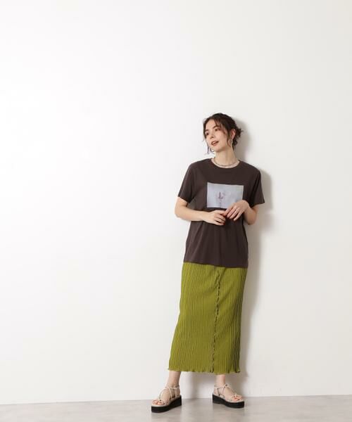 ＊＊N.Natural Beauty Basic / エヌ ナチュラルビューティーベーシック スカート | カットプリーツタイトスカート | 詳細21