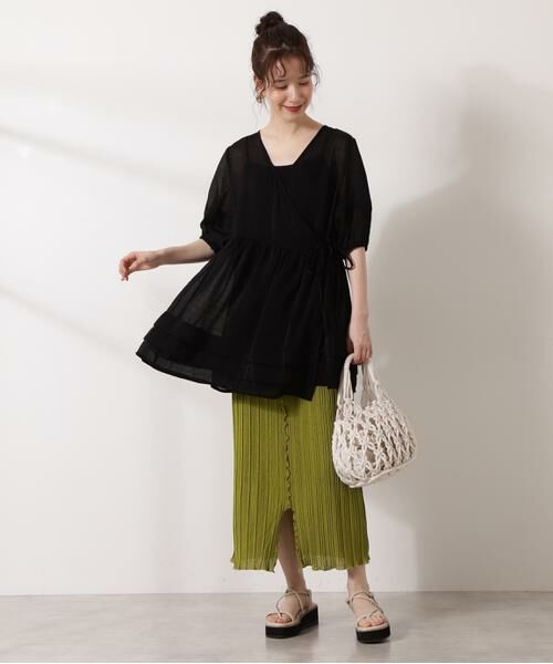 ＊＊N.Natural Beauty Basic / エヌ ナチュラルビューティーベーシック スカート | カットプリーツタイトスカート | 詳細23