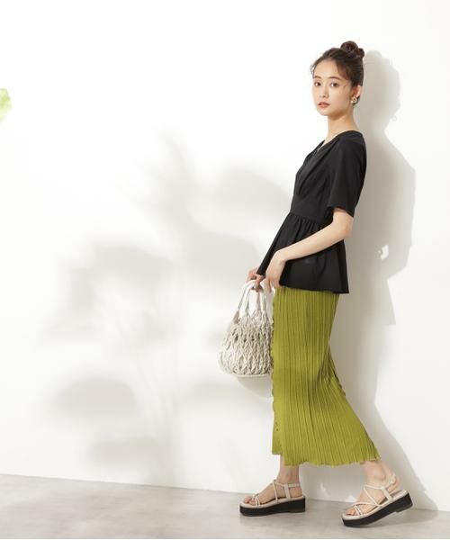 ＊＊N.Natural Beauty Basic / エヌ ナチュラルビューティーベーシック スカート | カットプリーツタイトスカート | 詳細24