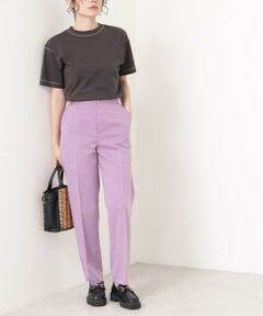 センタープレスストレートパンツ