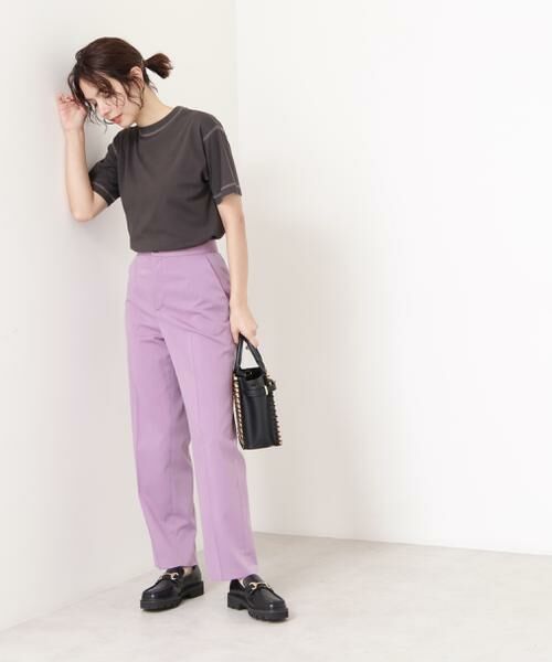 ＊＊N.Natural Beauty Basic / エヌ ナチュラルビューティーベーシック パンツ | センタープレスストレートパンツ | 詳細7