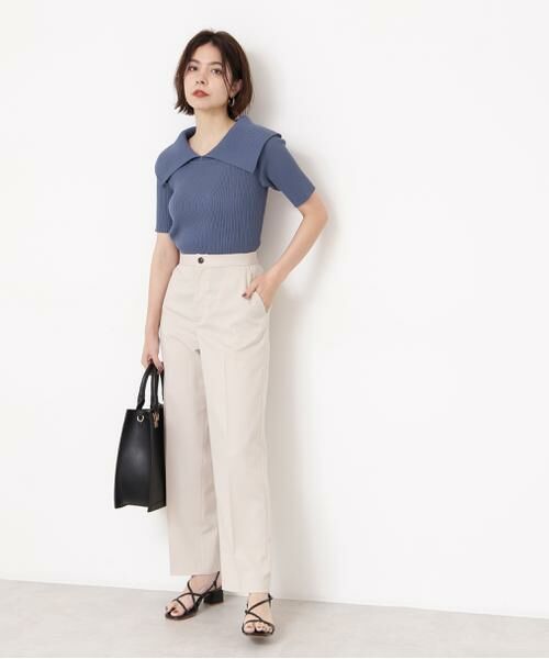 ＊＊N.Natural Beauty Basic / エヌ ナチュラルビューティーベーシック パンツ | センタープレスストレートパンツ | 詳細15