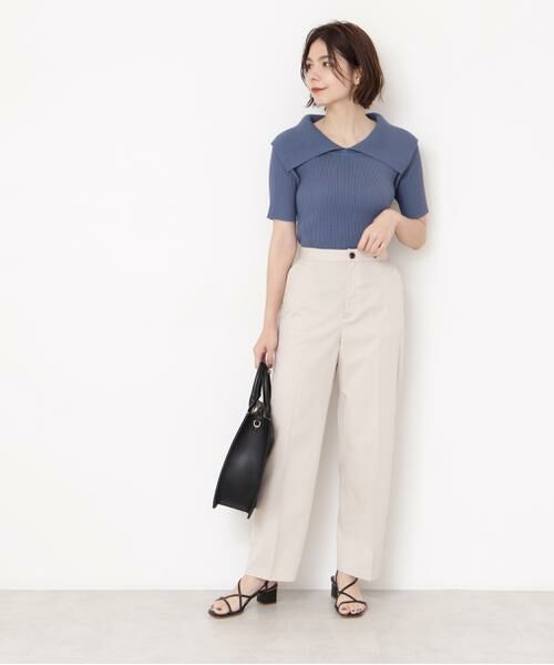 ＊＊N.Natural Beauty Basic / エヌ ナチュラルビューティーベーシック パンツ | センタープレスストレートパンツ | 詳細16