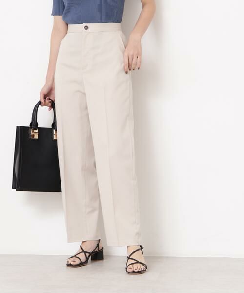 ＊＊N.Natural Beauty Basic / エヌ ナチュラルビューティーベーシック パンツ | センタープレスストレートパンツ | 詳細17
