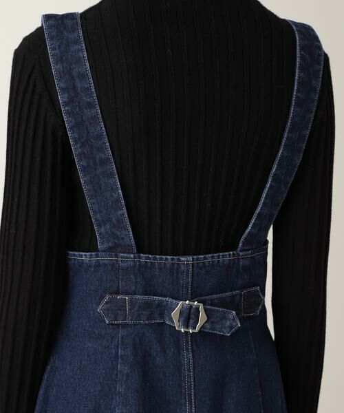 ＊＊N.Natural Beauty Basic / エヌ ナチュラルビューティーベーシック ワンピース | ハイウエストデニムジャンパースカート | 詳細9