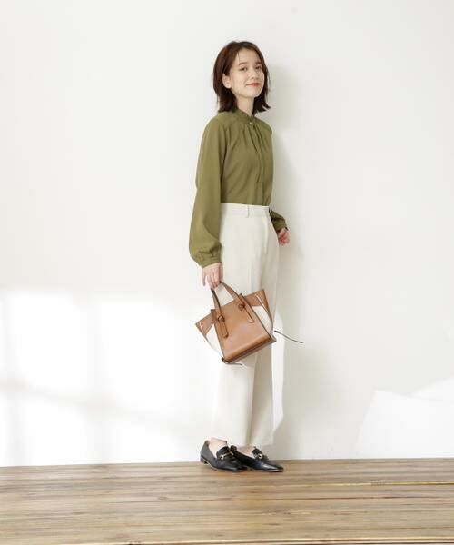 ＊＊N.Natural Beauty Basic / エヌ ナチュラルビューティーベーシック シャツ・ブラウス | キリピコフリルネックブラウス | 詳細2