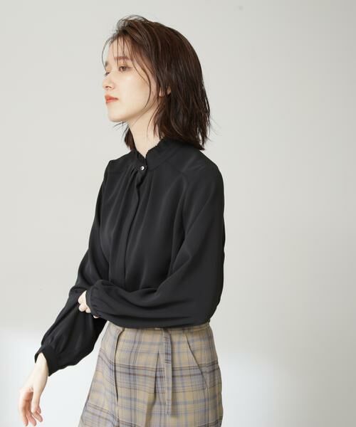 ＊＊N.Natural Beauty Basic / エヌ ナチュラルビューティーベーシック シャツ・ブラウス | キリピコフリルネックブラウス | 詳細17