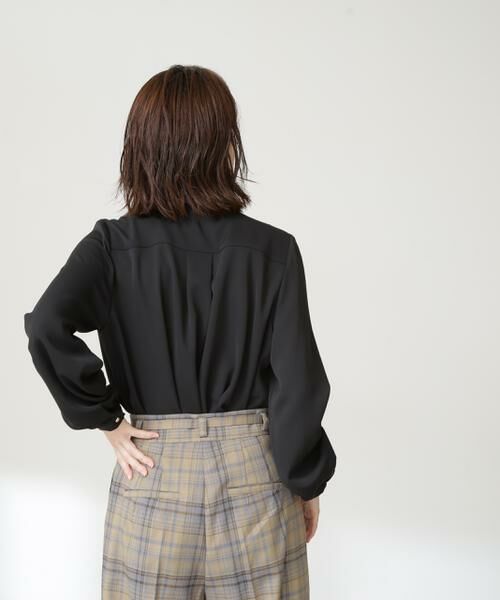 ＊＊N.Natural Beauty Basic / エヌ ナチュラルビューティーベーシック シャツ・ブラウス | キリピコフリルネックブラウス | 詳細18
