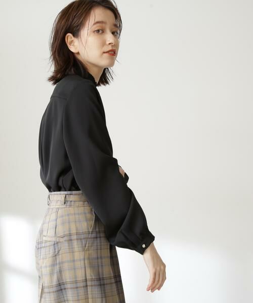 ＊＊N.Natural Beauty Basic / エヌ ナチュラルビューティーベーシック シャツ・ブラウス | キリピコフリルネックブラウス | 詳細19
