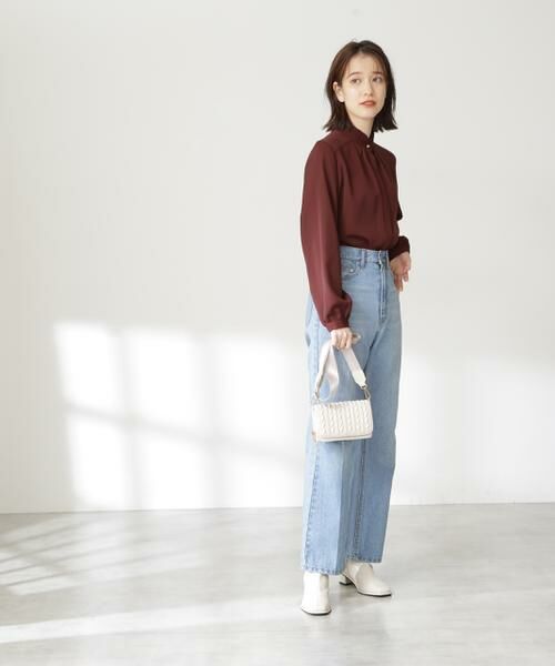 ＊＊N.Natural Beauty Basic / エヌ ナチュラルビューティーベーシック シャツ・ブラウス | キリピコフリルネックブラウス | 詳細22