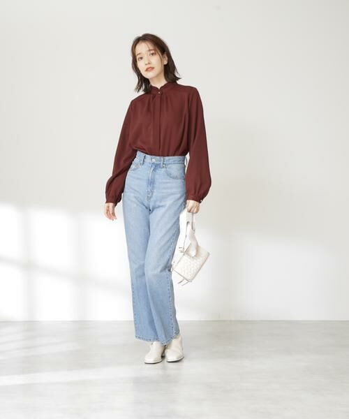 ＊＊N.Natural Beauty Basic / エヌ ナチュラルビューティーベーシック シャツ・ブラウス | キリピコフリルネックブラウス | 詳細23