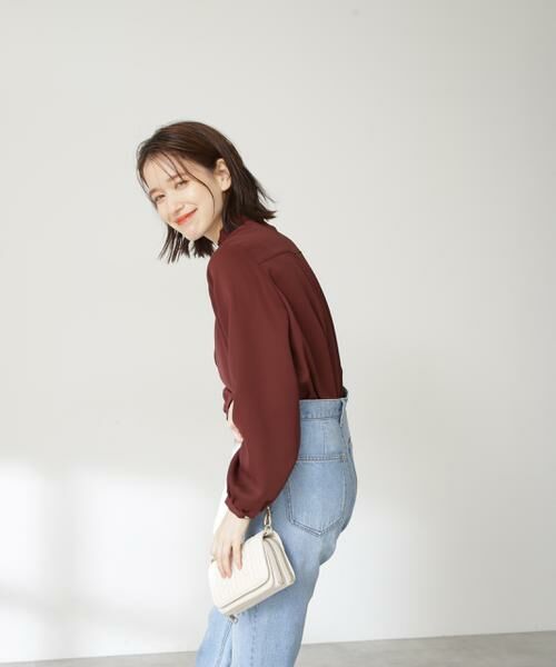 ＊＊N.Natural Beauty Basic / エヌ ナチュラルビューティーベーシック シャツ・ブラウス | キリピコフリルネックブラウス | 詳細25