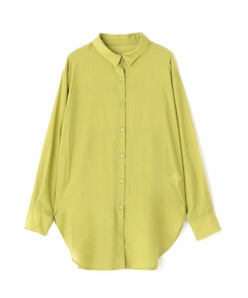 ＊＊N.Natural Beauty Basic / エヌ ナチュラルビューティーベーシック シャツ・ブラウス | シアーロングシャツ | 詳細1