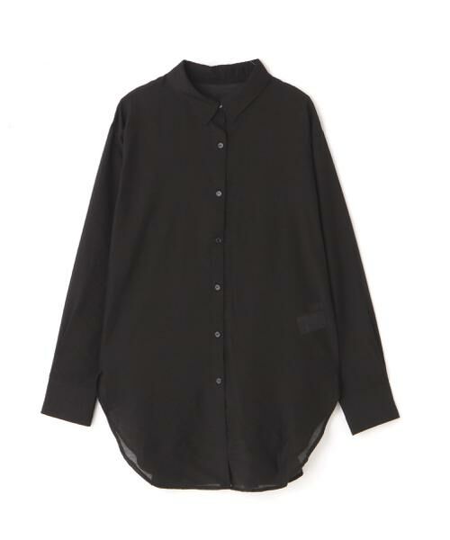 ＊＊N.Natural Beauty Basic / エヌ ナチュラルビューティーベーシック シャツ・ブラウス | シアーロングシャツ | 詳細9