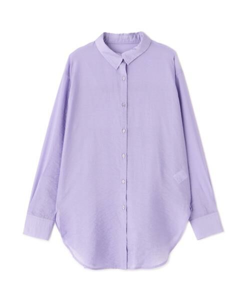 ＊＊N.Natural Beauty Basic / エヌ ナチュラルビューティーベーシック シャツ・ブラウス | シアーロングシャツ | 詳細13