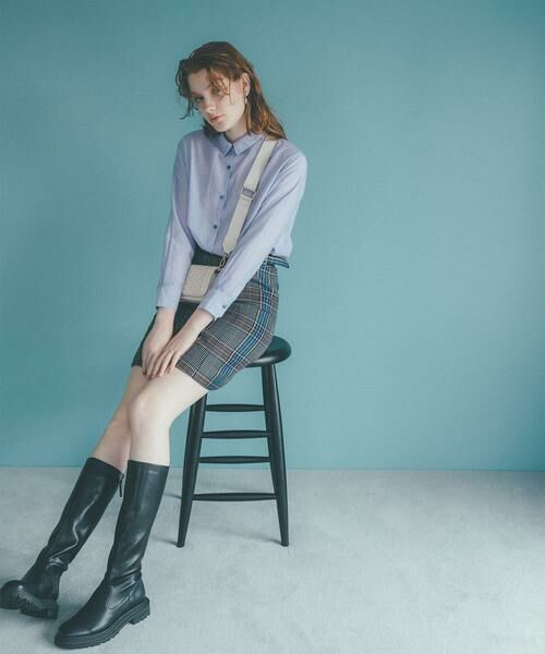 ＊＊N.Natural Beauty Basic / エヌ ナチュラルビューティーベーシック シャツ・ブラウス | シアーロングシャツ | 詳細15