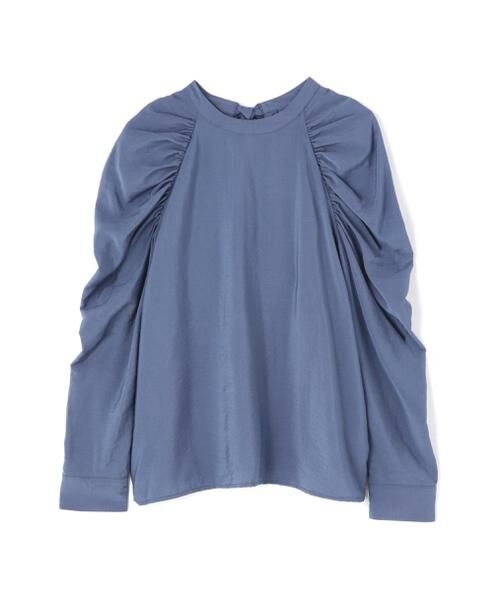 ＊＊N.Natural Beauty Basic / エヌ ナチュラルビューティーベーシック シャツ・ブラウス | バックリボンギャザースリーブブラウス | 詳細1